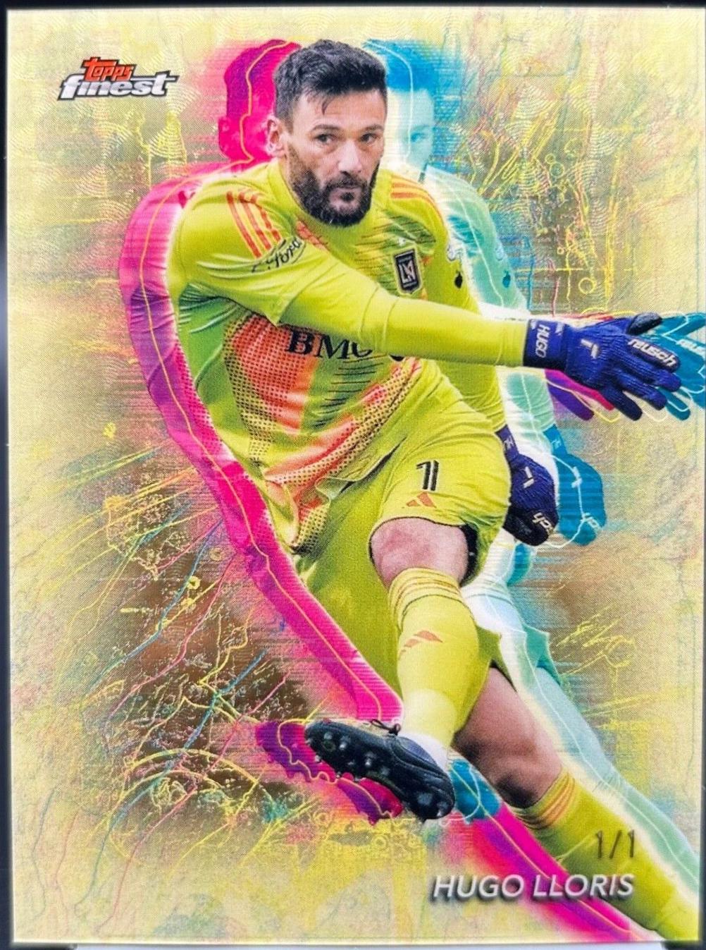 Hugo Lloris [Superfractor Holo Glow Variation] #58