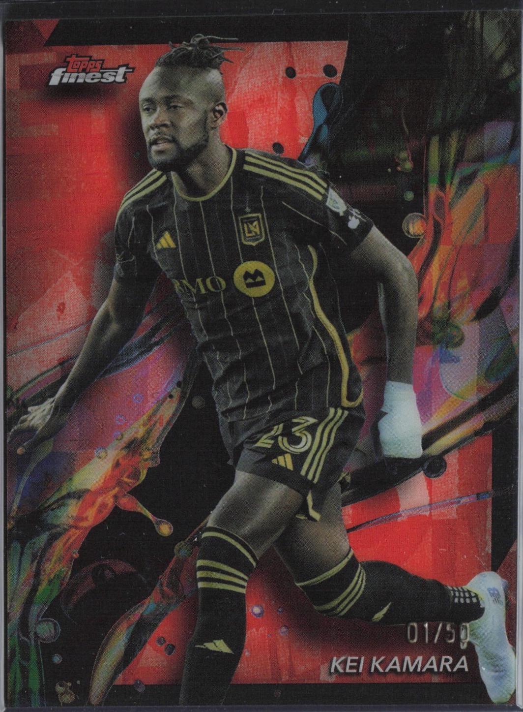 Kei Kamara [Orange Refractor] #84