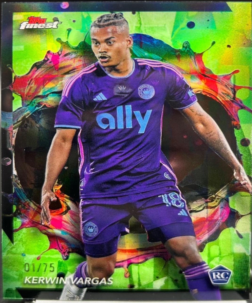 Kerwin Vargas [Neon Green Refractor] #259