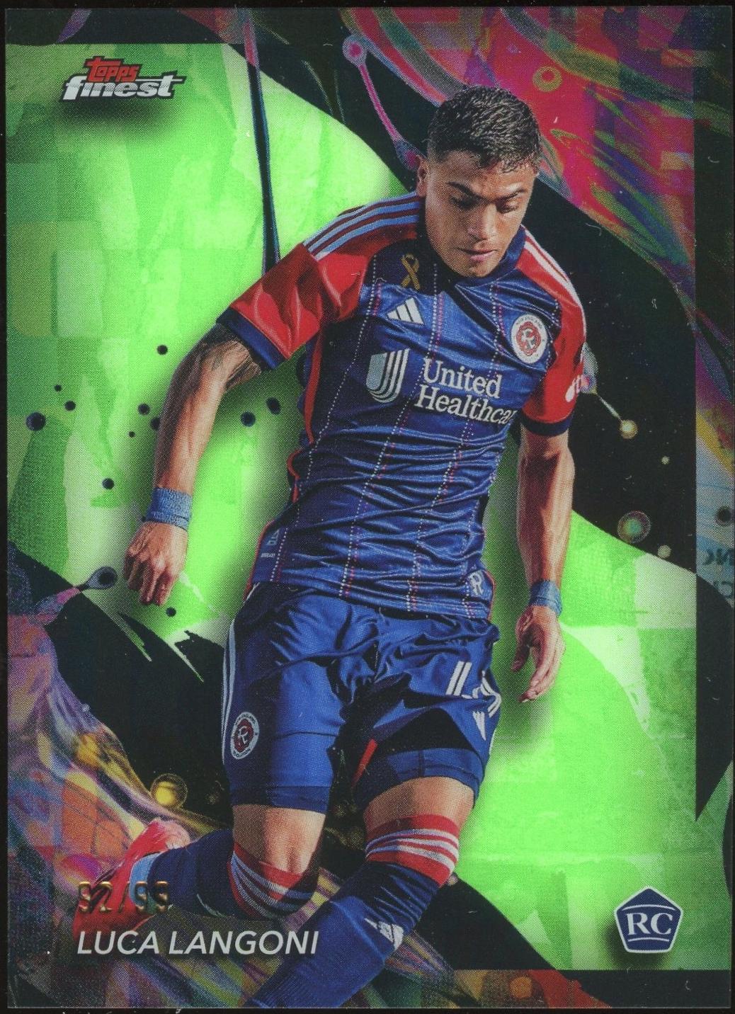 Luca Langoni [Neon Green Refractor] #104