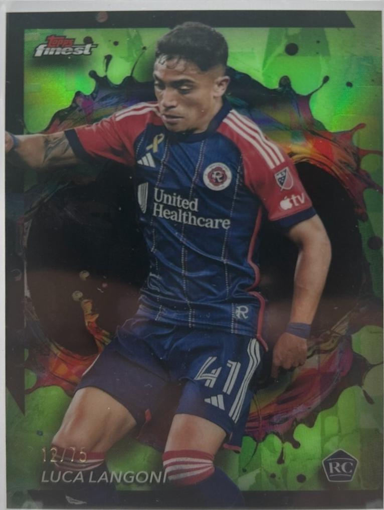 Luca Langoni [Neon Green Refractor] #253