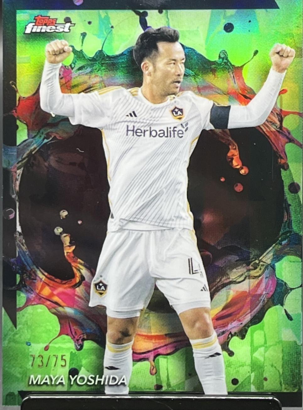 Maya Yoshida [Neon Green Refractor] #264