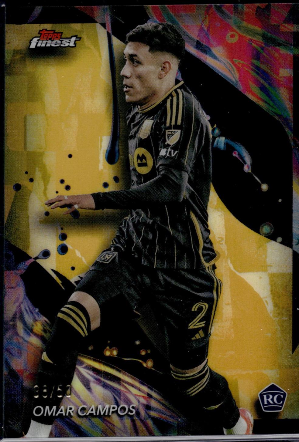 Omar Campos [Gold Refractor] #135