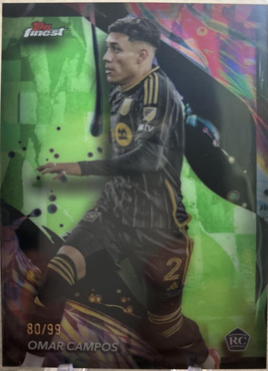 Omar Campos [Neon Green Refractor] #135