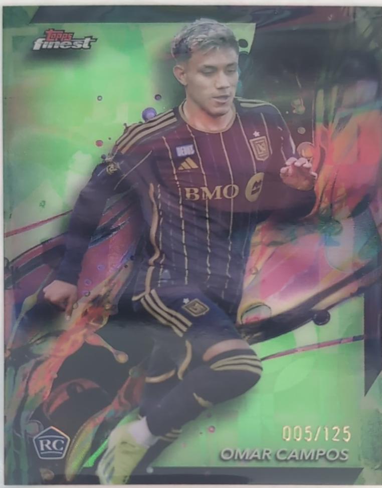 Omar Campos [Neon Green Refractor] #51