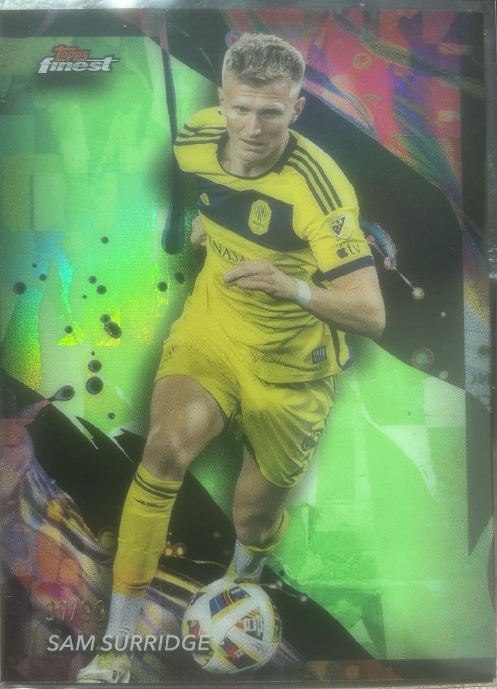 Sam Surridge [Neon Green Refractor] #159