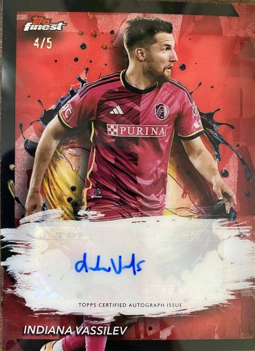 Indiana Vassilev [Red Refractor] #BA-IV