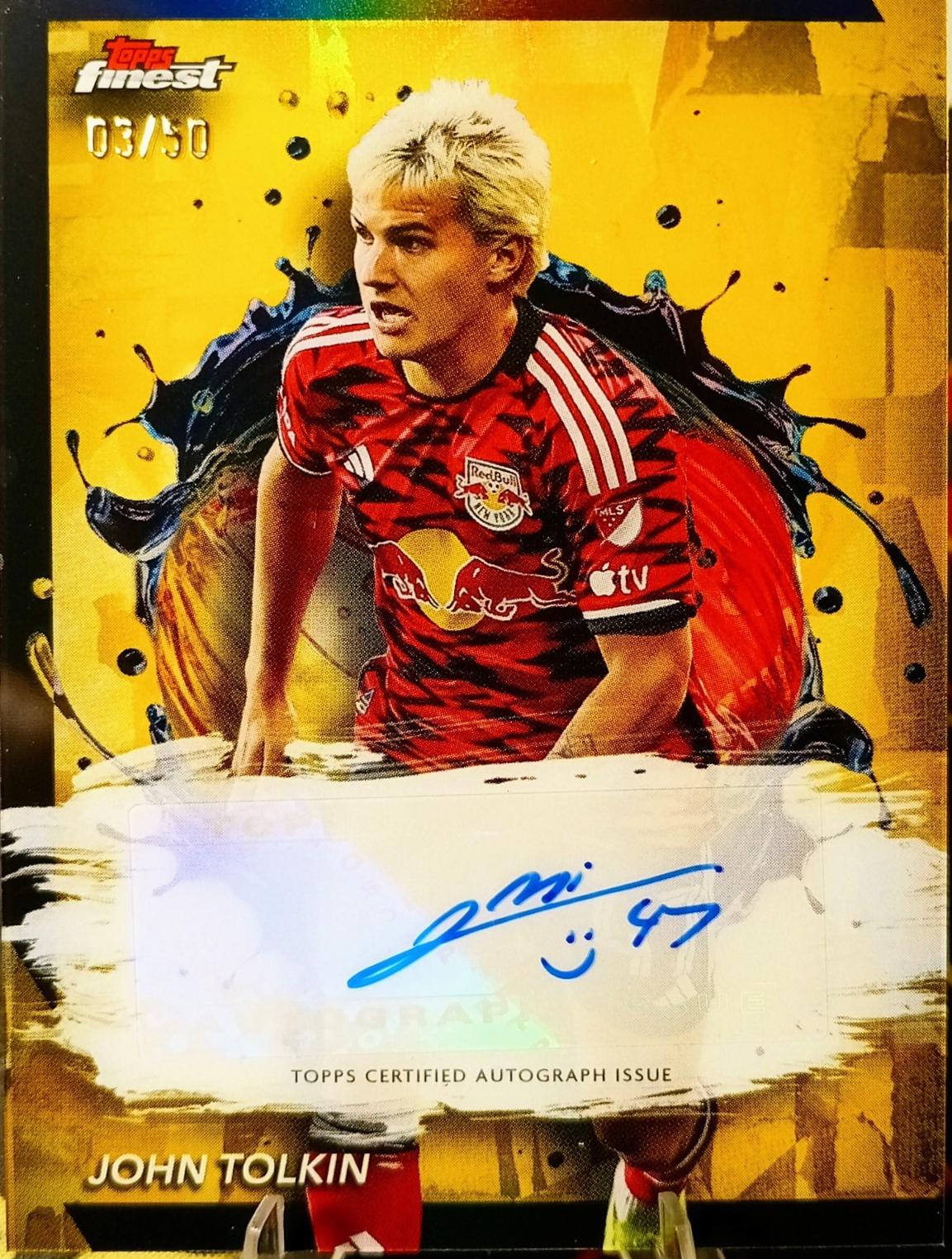 John Tolkin [Gold Refractor] #BA-JT