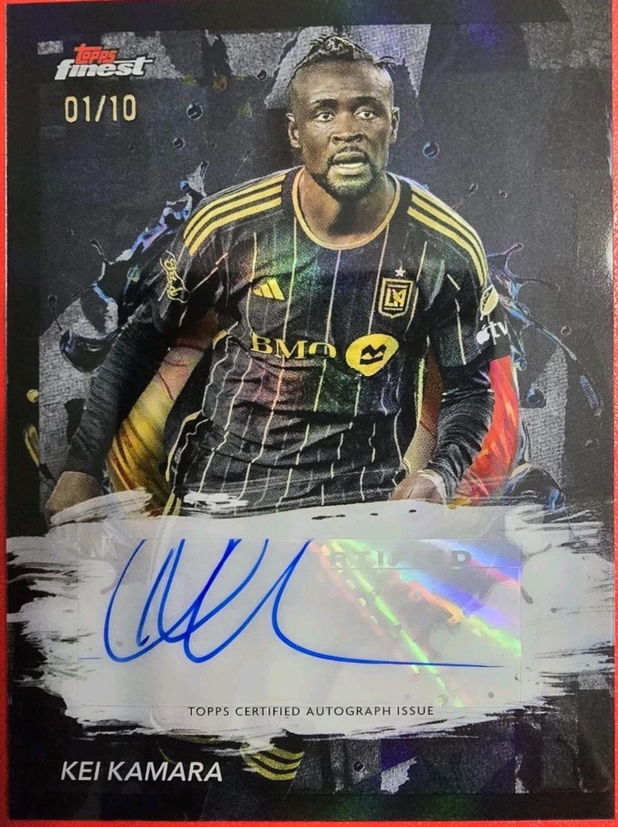 Kei Kamara [Black Refractor] #BA-KK