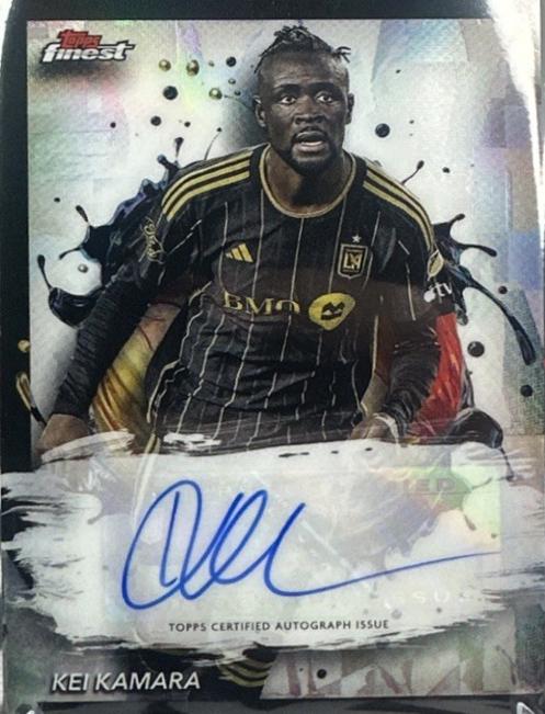 Kei Kamara [Orange Refractor] #BA-KK