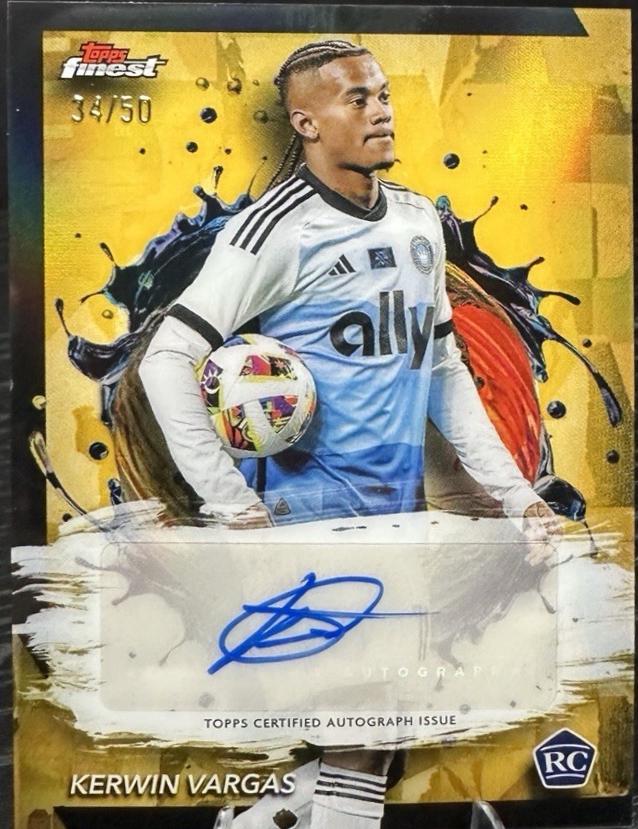 Kerwin Vargas [Gold Refractor] #BA-KV