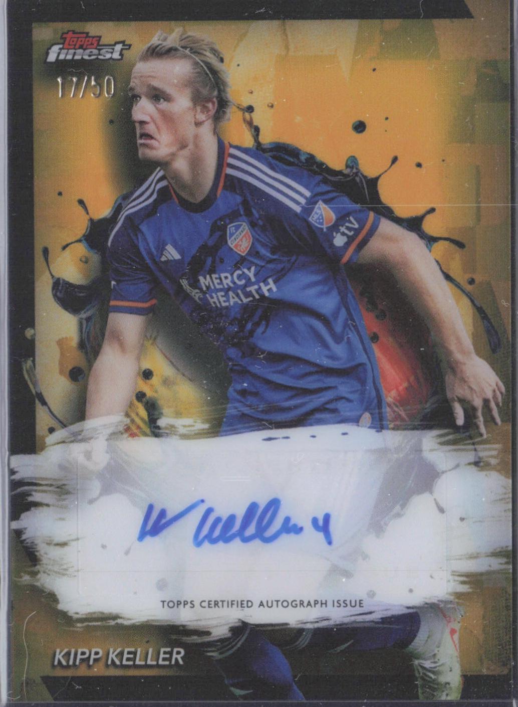 Kipp Keller [Gold Refractor] #BA-KP
