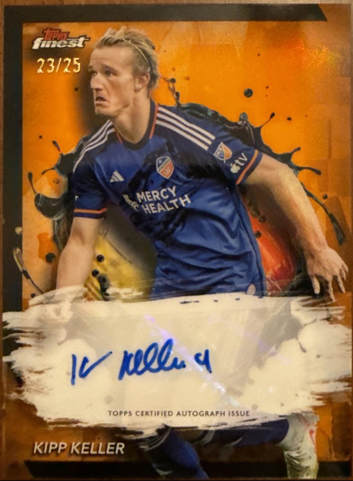 Kipp Keller [Orange Refractor] #BA-KP