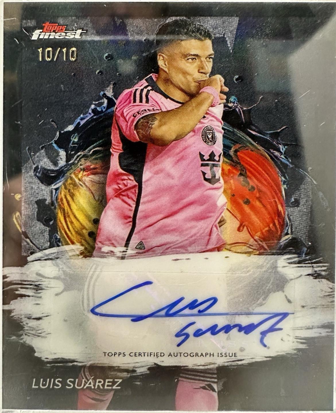 Luis Suarez [Black Refractor] #BA-SU