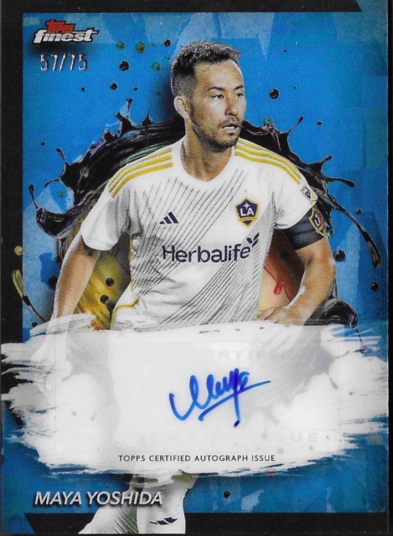 Maya Yoshida [Blue Refractor] #BA-MY