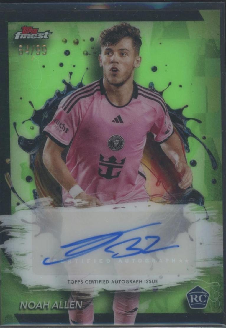 Noah Allen [Neon Green Refractor] #BA-NA