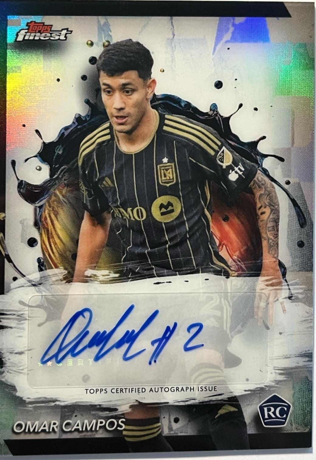 Omar Campos [Orange Refractor] #BA-OC