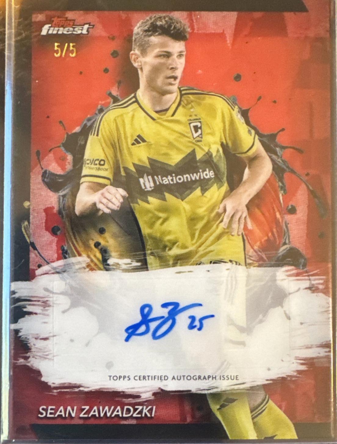 Sean Zawadzki [Red Refractor] #BA-SZ