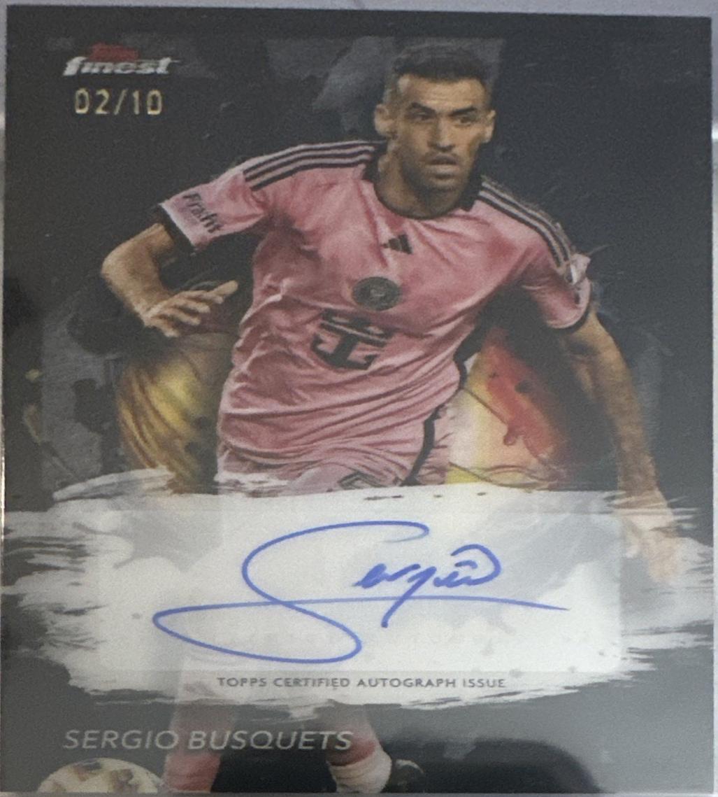 Sergio Busquets [Black Refractor] #BA-SB
