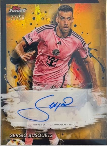 Sergio Busquets [Gold Refractor] #BA-SB