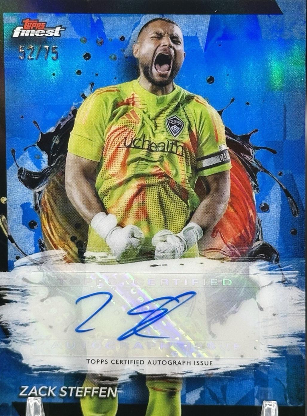 Zack Steffen [Blue Refractor] #BA-ZS