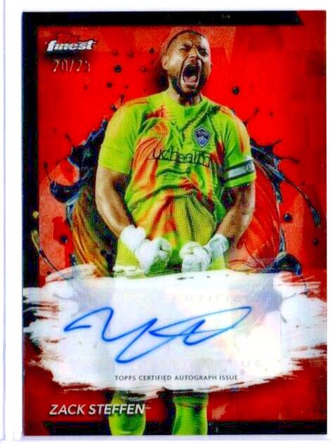 Zack Steffen [Orange Refractor] #BA-ZS