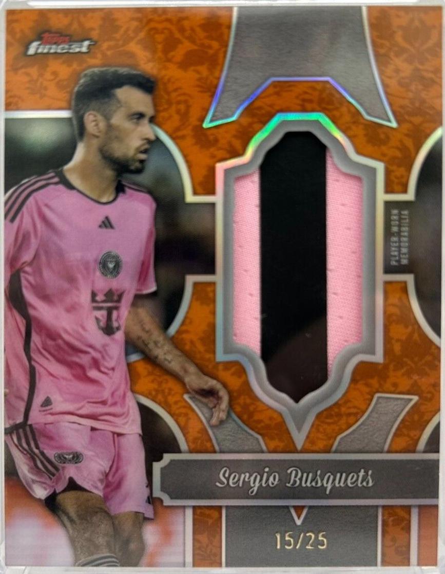 Sergio Busquets [Orange Refractor] #FF-SB