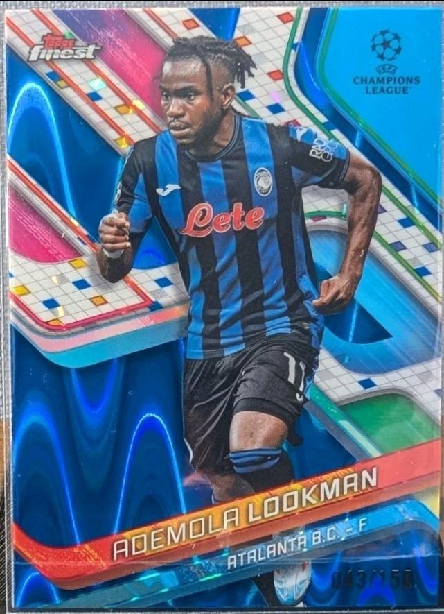 Ademola Lookman [Blue Raywave Refractor] #137