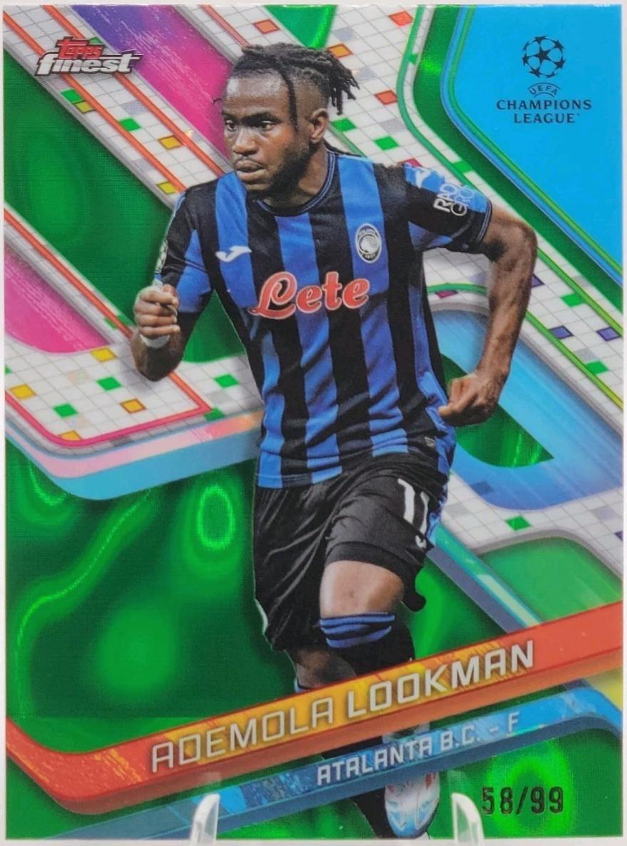 Ademola Lookman [Green Lava Refractor] #137