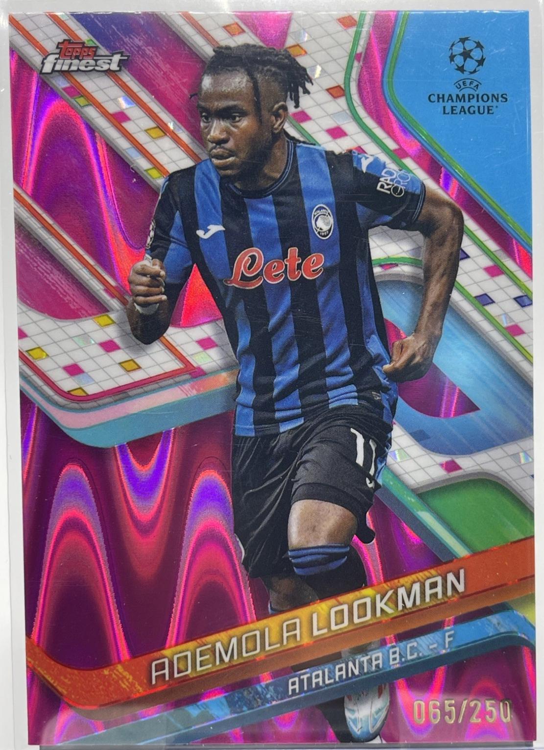 Ademola Lookman [Pink Raywave Refractor] #137