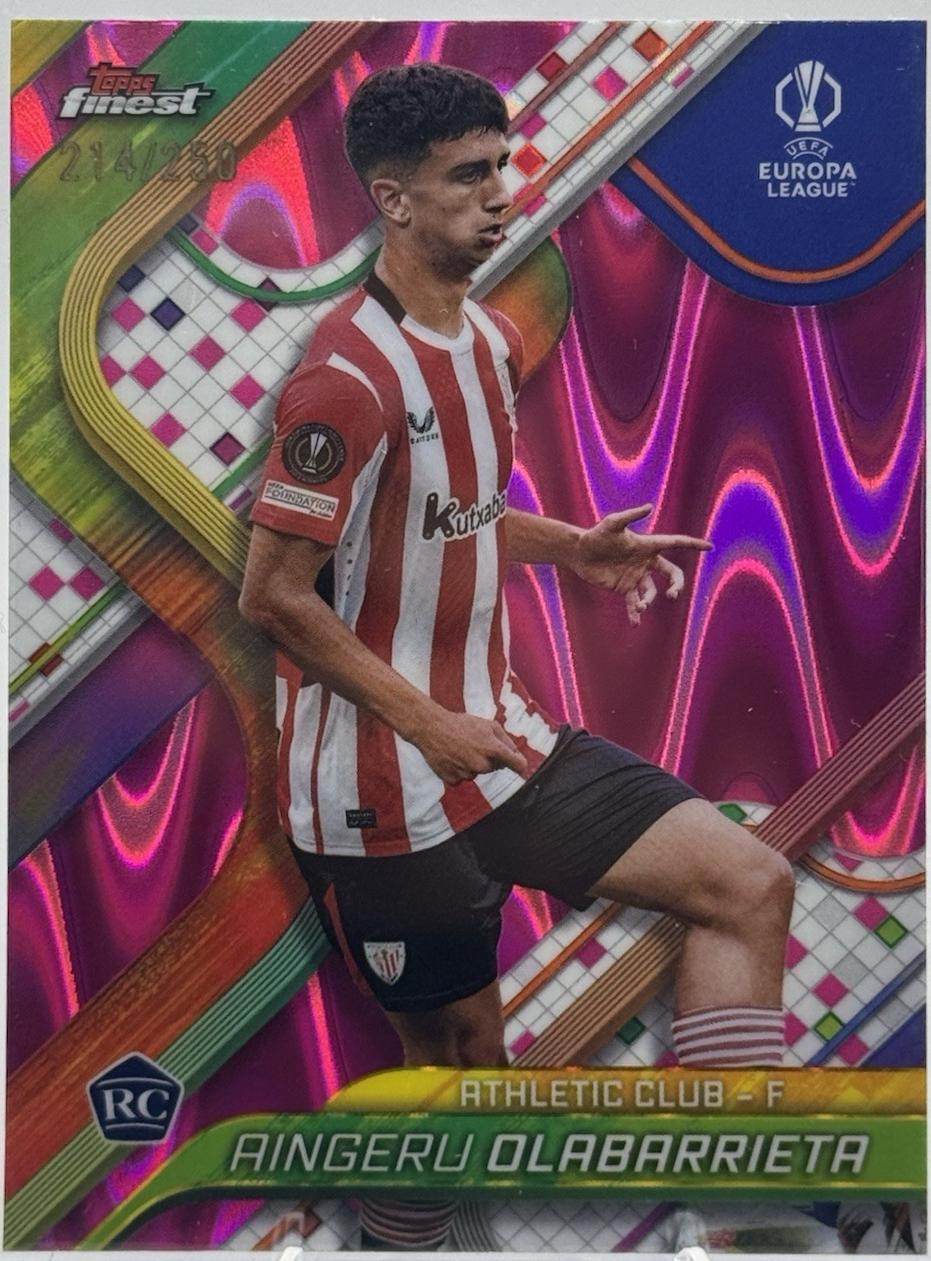 Aingeru Olabarrieta [Pink Raywave Refractor] #92