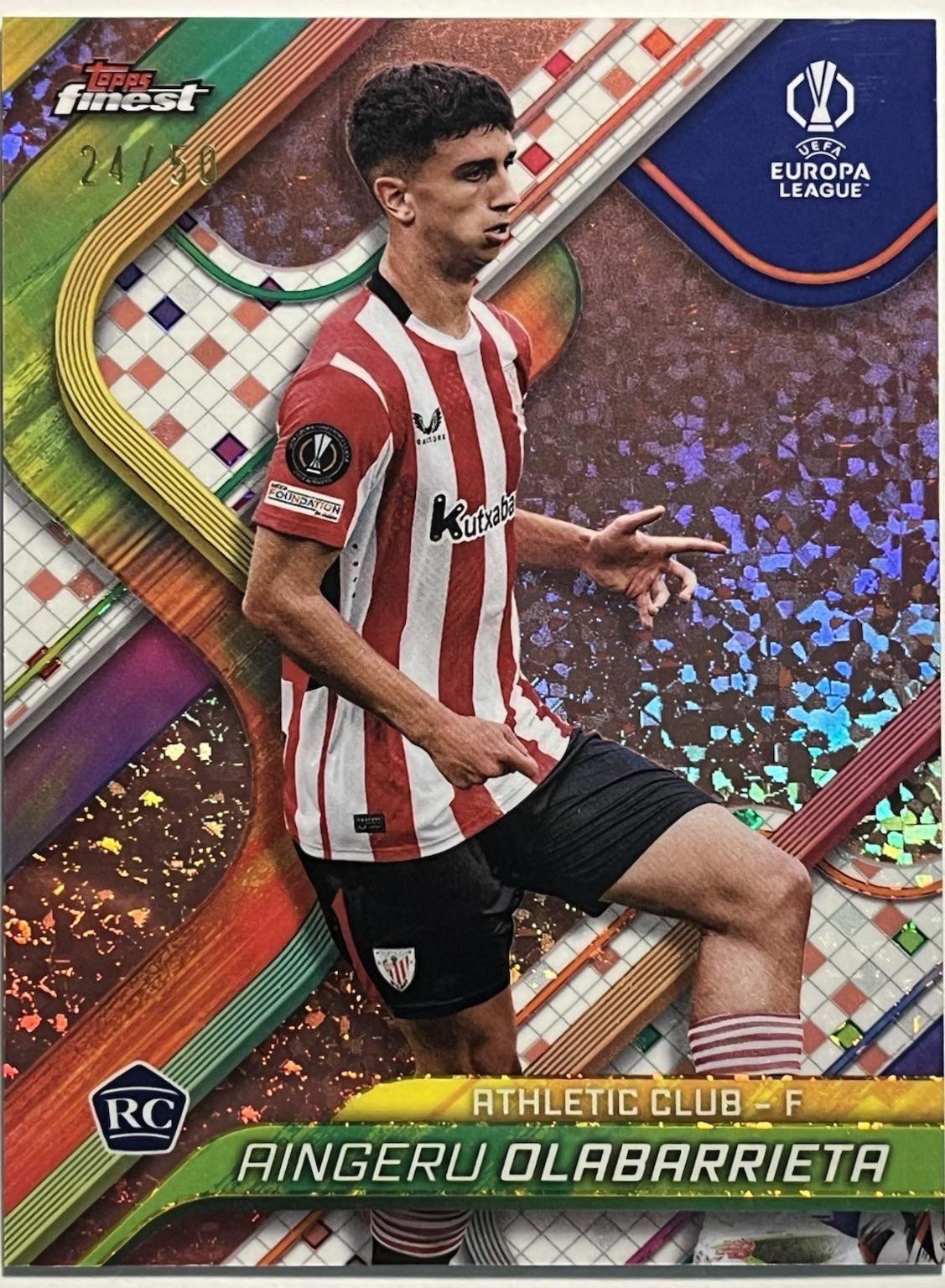Aingeru Olabarrieta [Rose Gold Mini-Diamond Refractor] #92