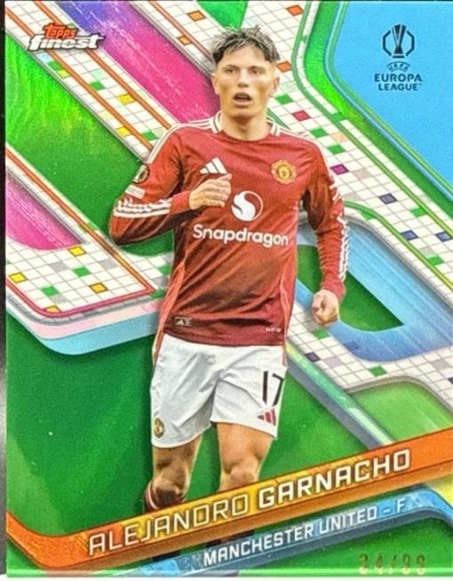 Alejandro Garnacho [Green Refractor] #49