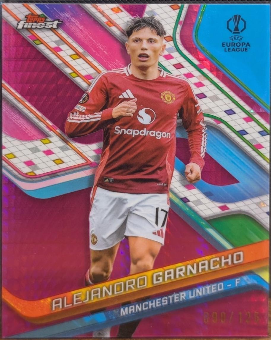 Alejandro Garnacho [Pink Prism Refractor] #49
