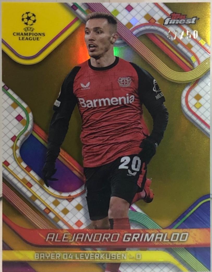 Alejandro Grimaldo [Gold Refractor] #119
