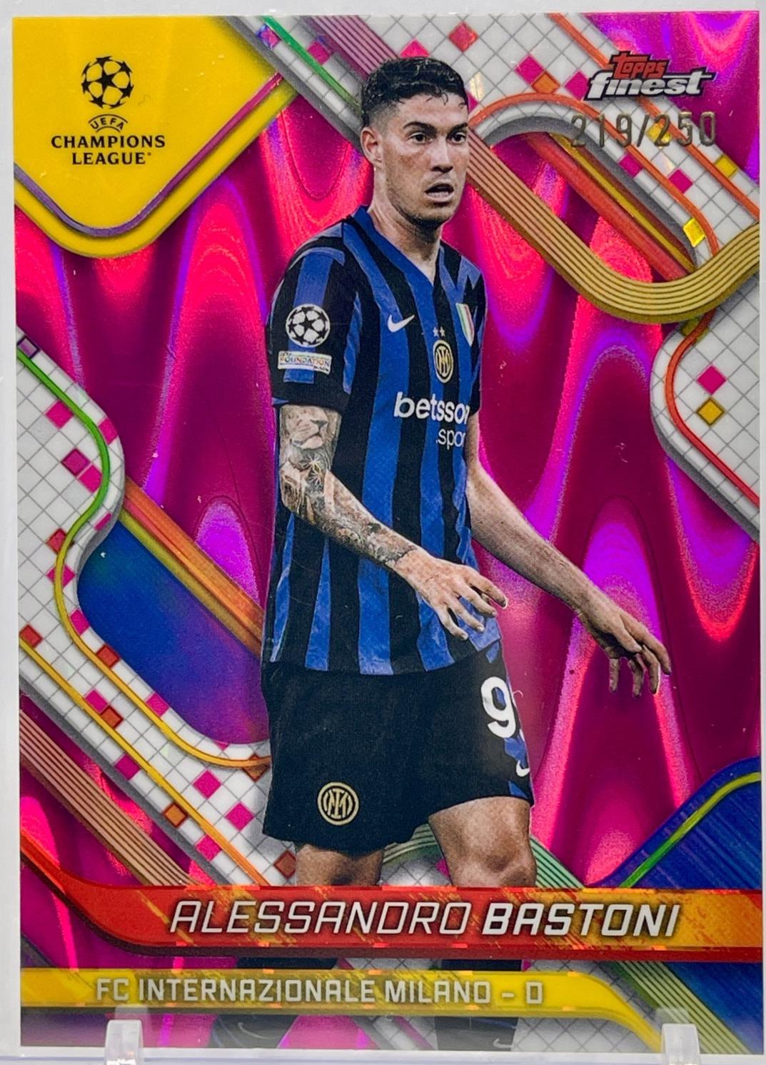 Alessandro Bastoni [Pink Raywave Refractor] #62