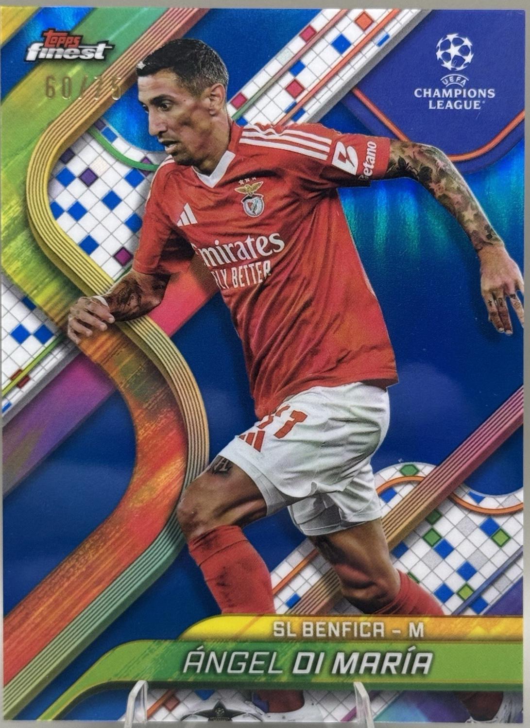 Angel Di Maria [Blue Refractor] #126