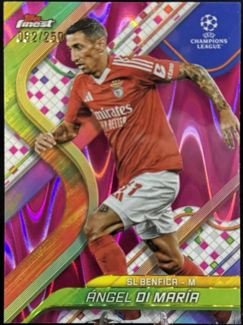 Angel Di Maria [Pink Raywave Refractor] #126