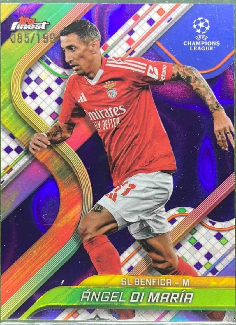 Angel Di Maria [Purple Lava Refractor] #126