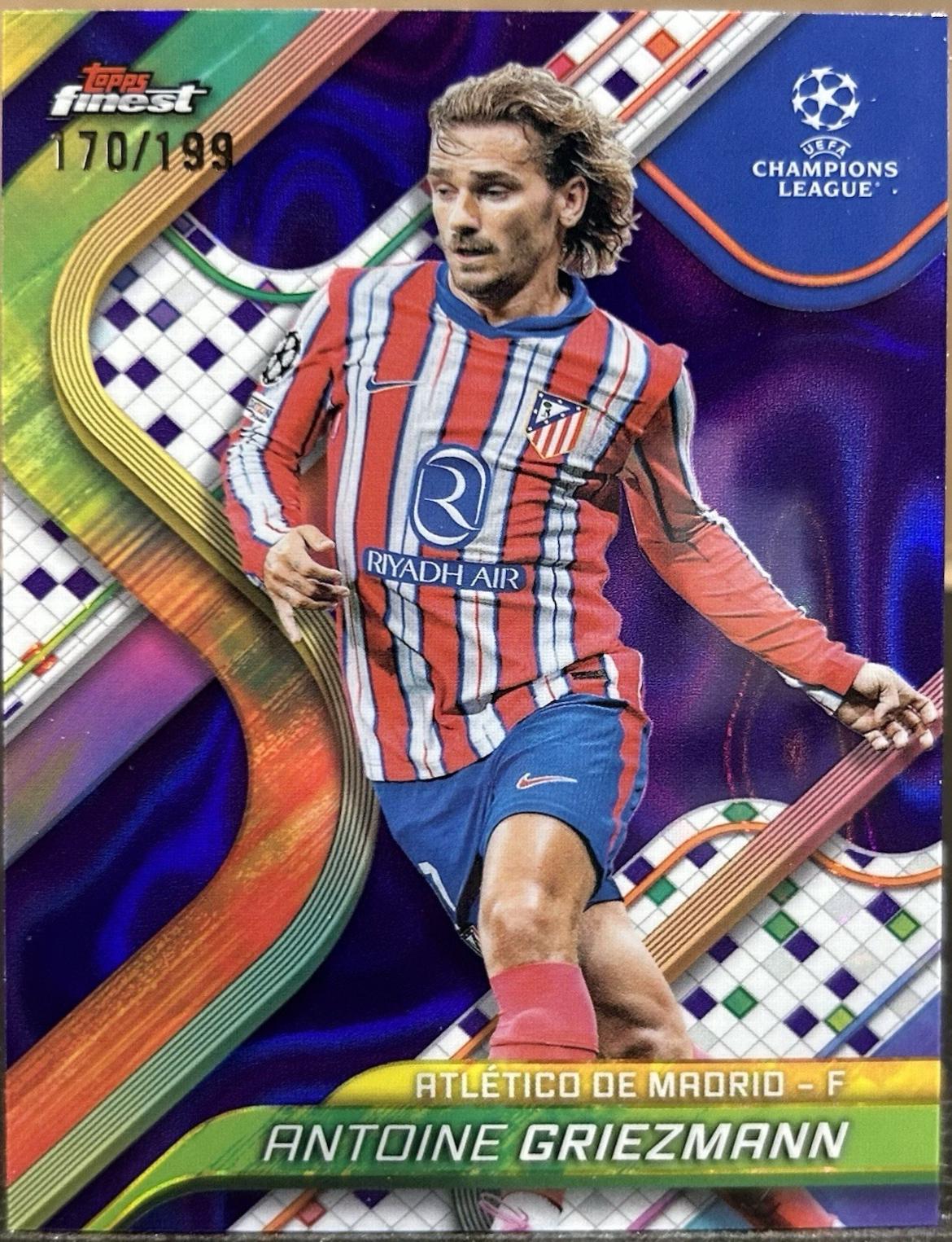 Antoine Griezmann [Purple Lava Refractor] #89