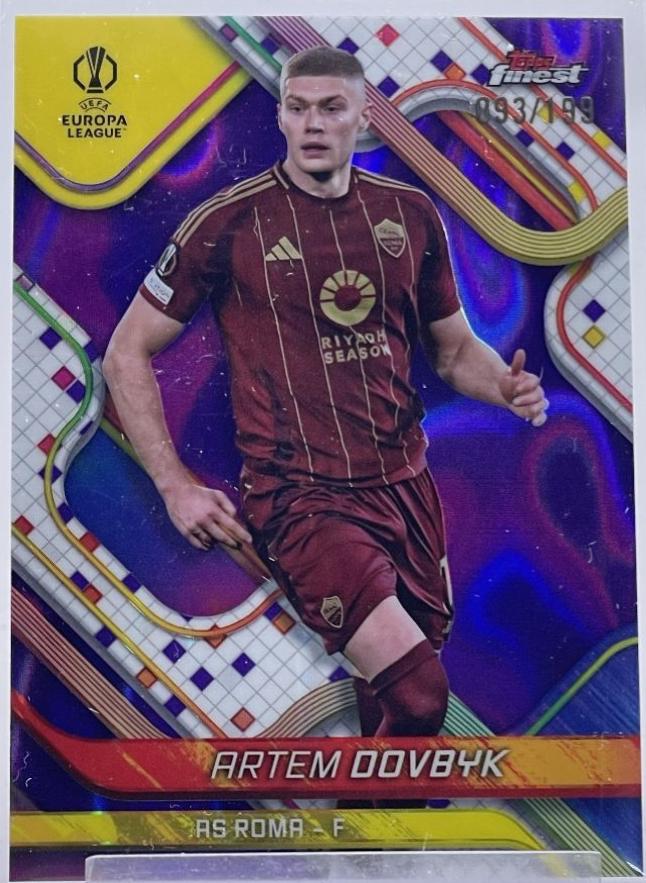 Artem Dovbyk [Purple Lava Refractor] #75