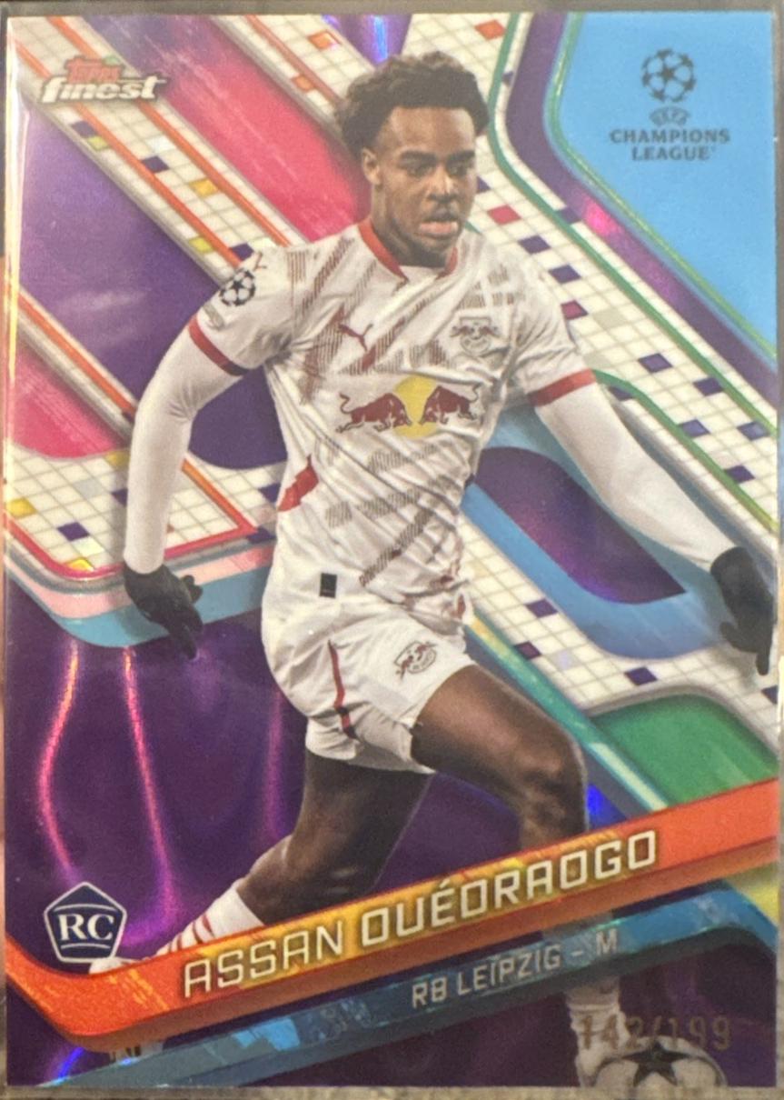 Assan Ouedraogo [Purple Lava Refractor] #55