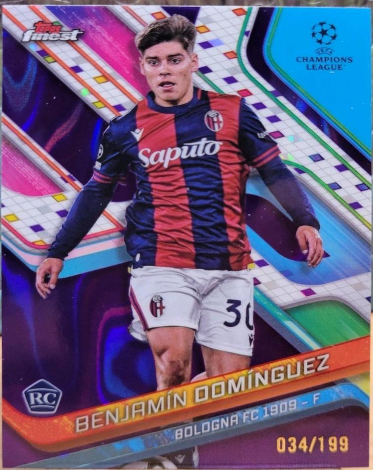 Benjamin Dominguez [Purple Lava Refractor] #84