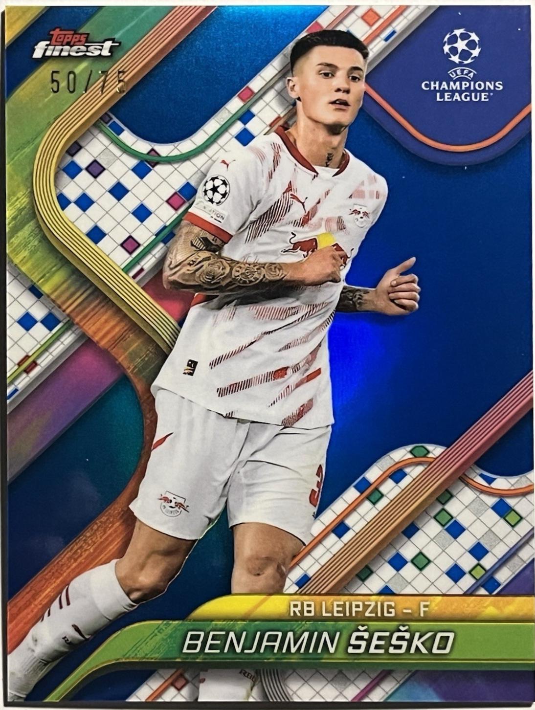Benjamin Sesko [Blue Refractor] #146