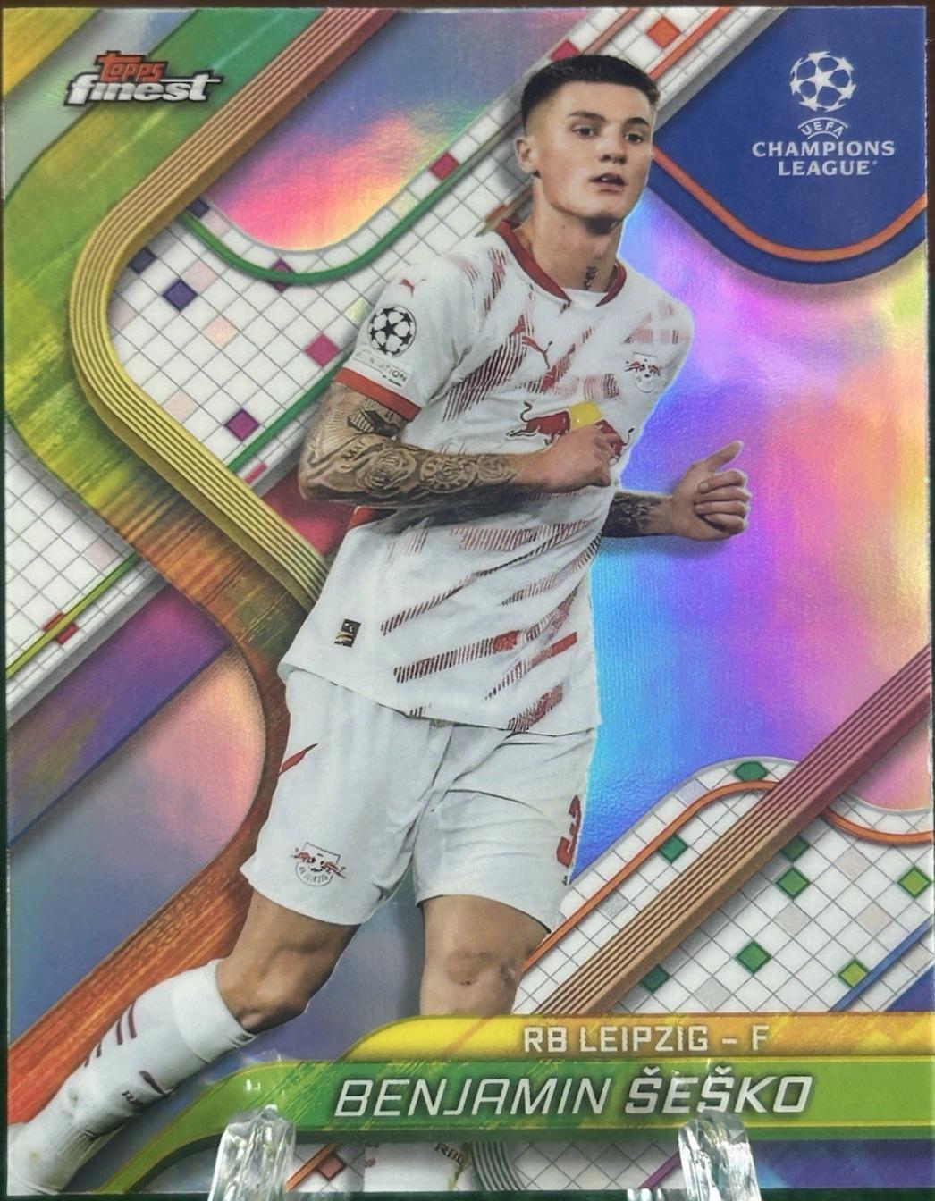 Benjamin Sesko [Orange Refractor] #146