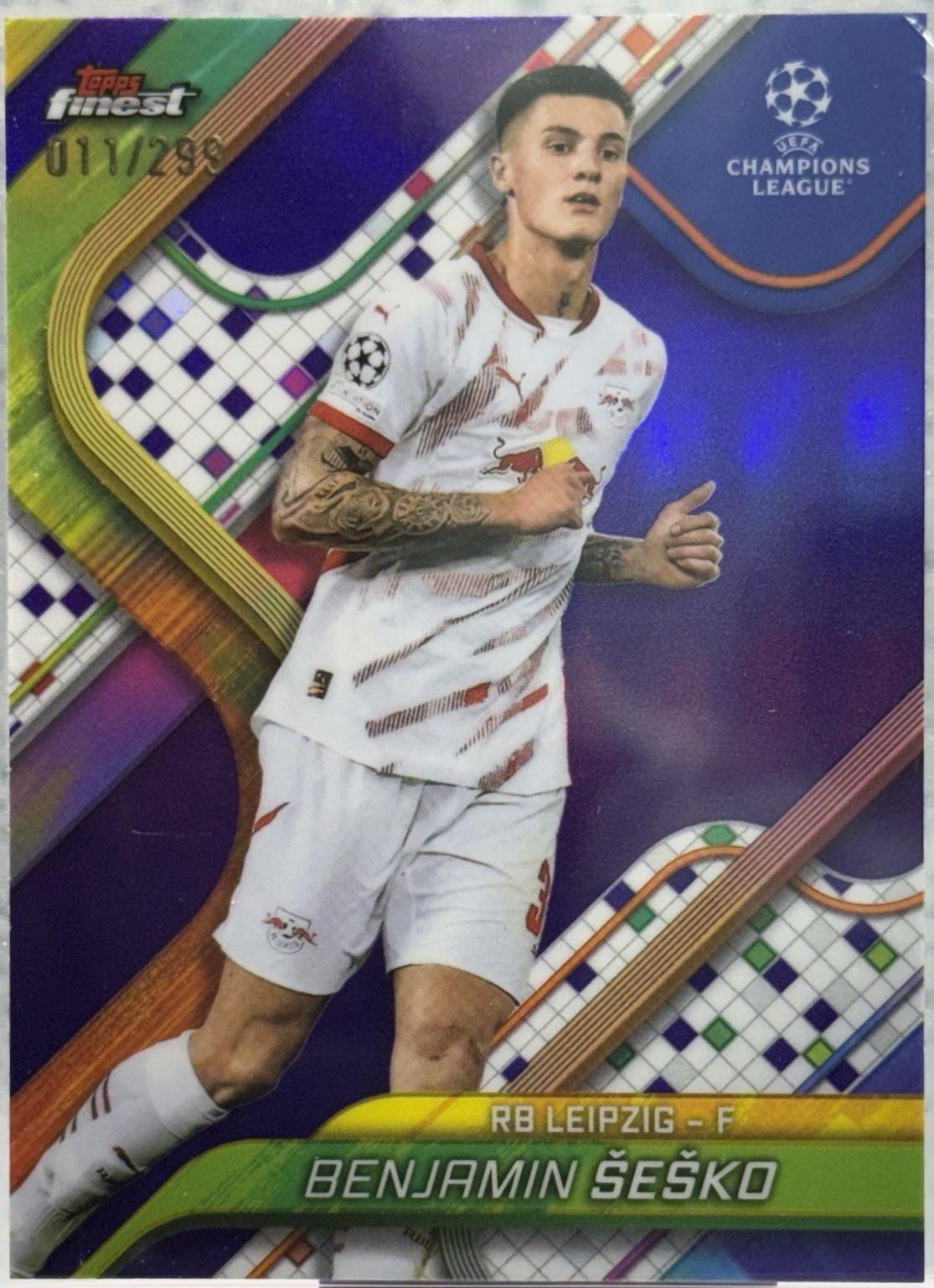 Benjamin Sesko [Purple Refractor] #146