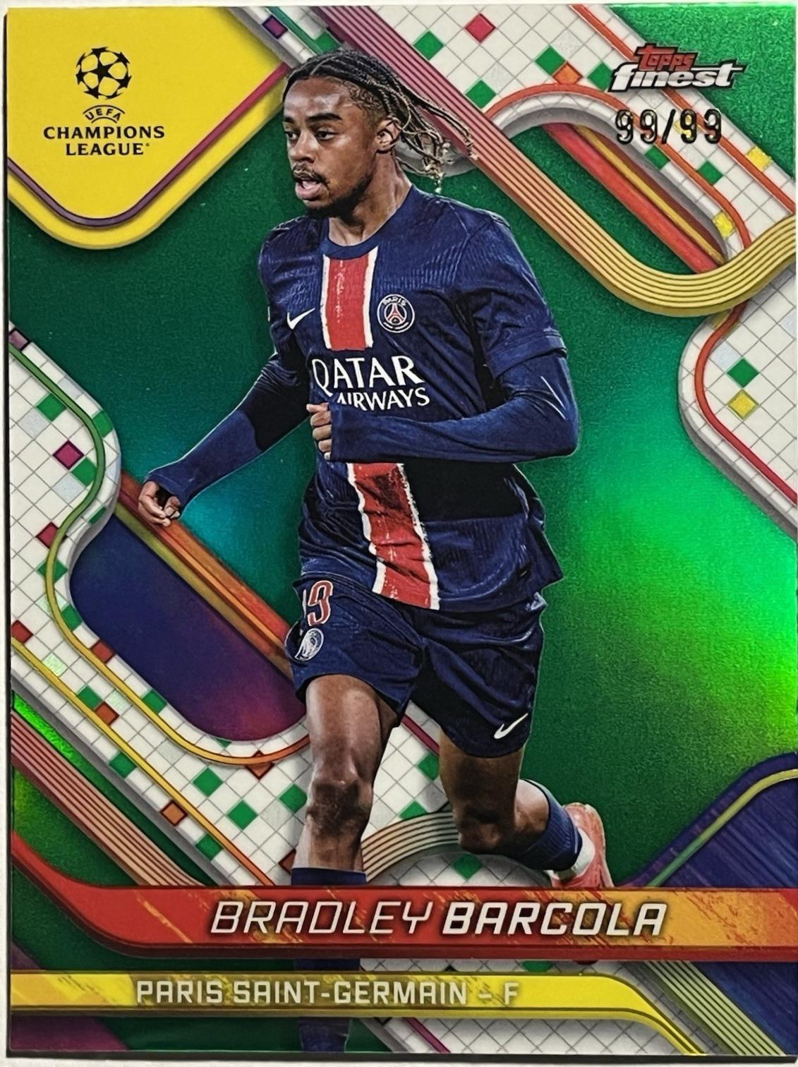 Bradley Barcola [Green Refractor] #95