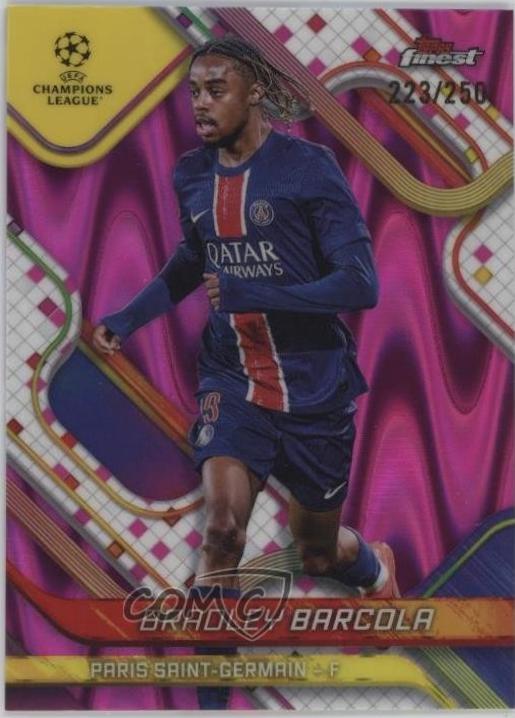 Bradley Barcola [Pink Raywave Refractor] #95