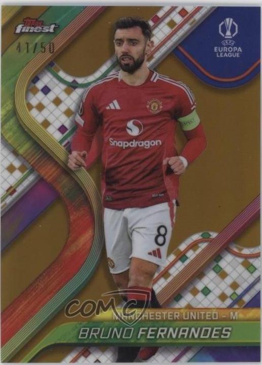 Bruno Fernandes [Gold Refractor] #134