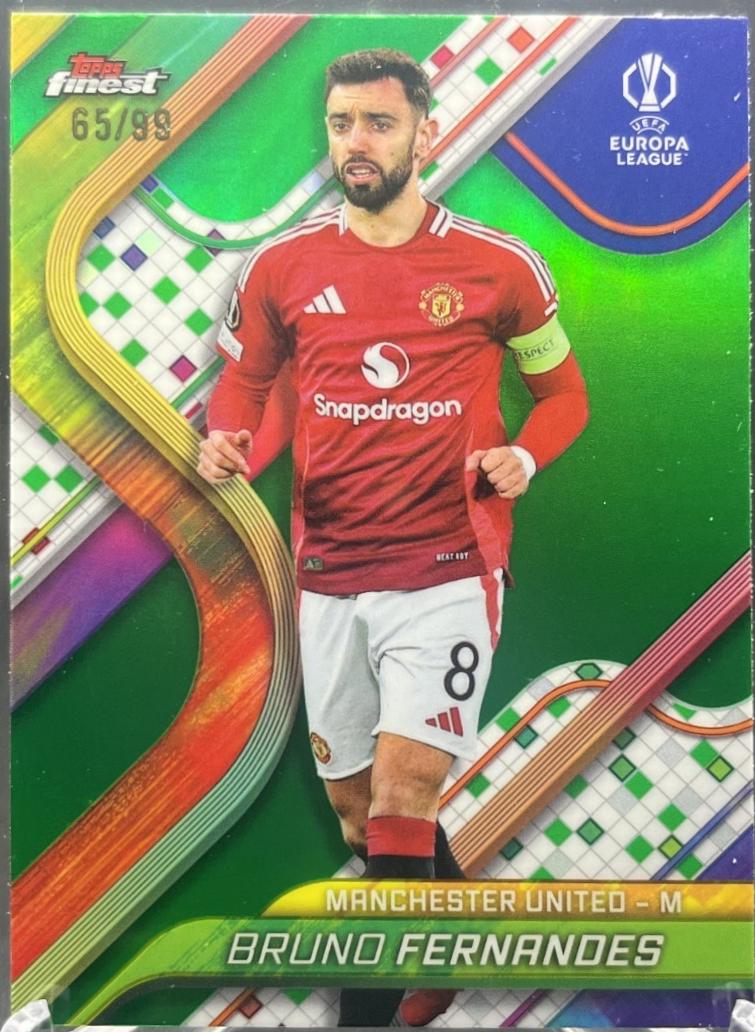 Bruno Fernandes [Green Refractor] #134